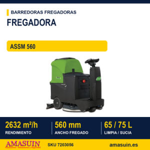 Fregadora Secadora ASSM 560.