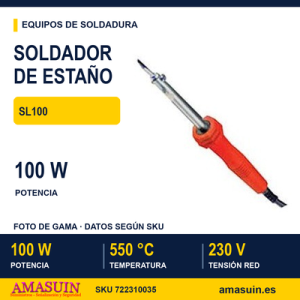 Soldador Estaño Metalworks SL100.