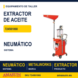 Extractor de Aceite Neumático ODC68