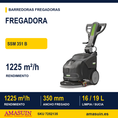 Fregadora SSM 351 B. 1 Fregadora SSM 351 B.