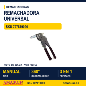Remachadora Universal 3 en 1 RIT909G