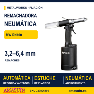 Remachadora neumática Metalworks MW RN100