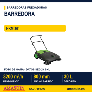 Barredora Industrial HKM 801.