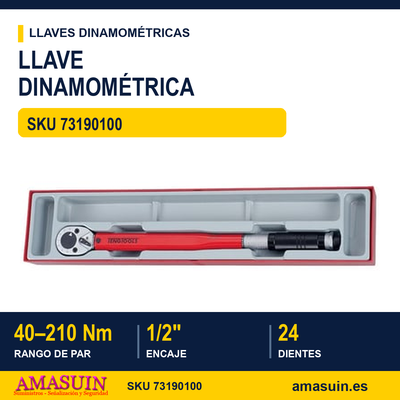Llave Dinamométrica 12" en Bandeja TTX1292 1 Llave Dinamométrica 12" en Bandeja TTX1292