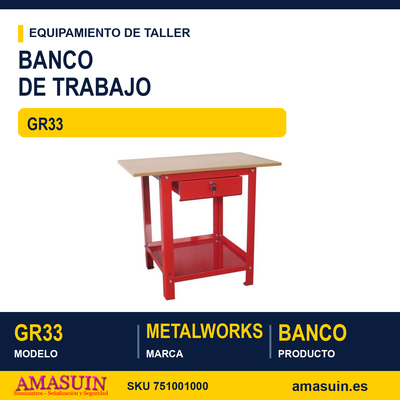 Banco de Trabajo GR33 1 Banco de Trabajo GR33