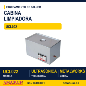 Cabina Limpiadora Ultrasónica Digital UCL022