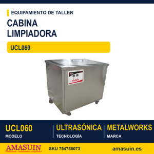 Cabina Limpiadora Ultrasónica Digital UCL060