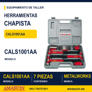 Juego Herramientas Chapista CALS1001AA