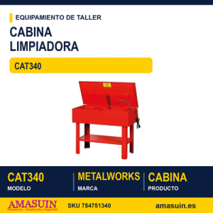 Tanque o Cabina Limpiadora CAT340