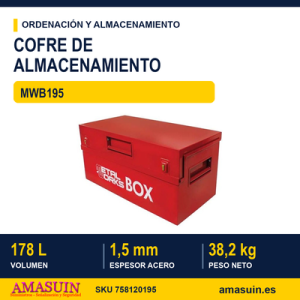 Cofre Herramientas Acero MWB195.