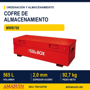 Cofre Herramientas Acero MWB700.