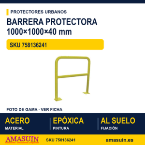 Protector 1000x1000x40mm Amarillo