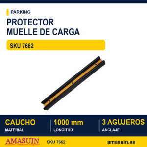 Protector Parking Muelle Carga.
