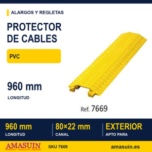 Protector de Cables 960x275x37mm.