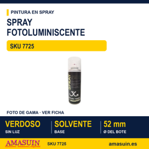 Spray Fotoluminiscente.