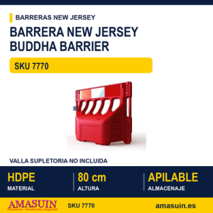 Barrera New Jersey BUDDHA BARRIER.