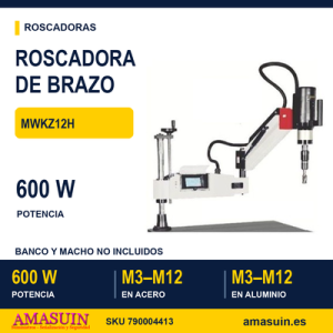 Roscadora Eléctrica Brazo MWKZ12H.