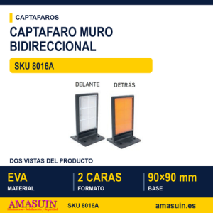 Captafaro para Muro Bidireccional