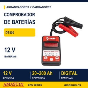 Comprobador Baterías Telwin DT400.