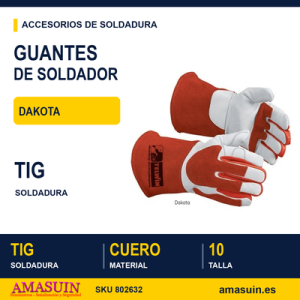 Guante Soldador Dakota para Soldadura TIG.