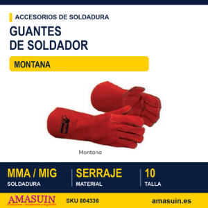 Guante Soldador Montana Profesional.