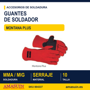 Guante Soldador Montana Plus Reforzado.