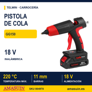 Pistola de cola caliente Telwin GG150