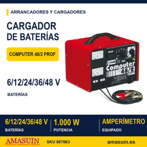 Cargador Baterías Computer 48/2 Prof.