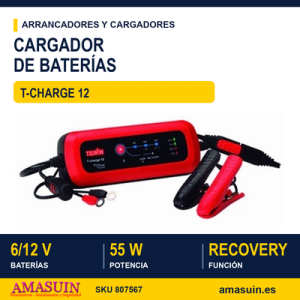Cargador Baterías T-Charge 12.