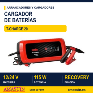 Cargador Baterías T-Charge 20.