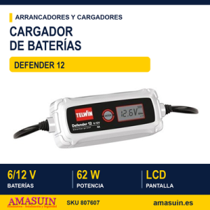 Cargador Baterías Defender 12.