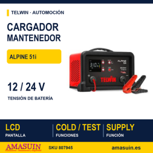 Cargador y mantenedor Telwin Alpine 51i