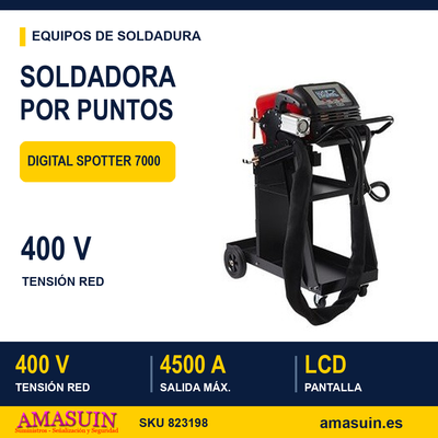 Soldadora Digital Spotter 7000 por Puntos. 1 Soldadora Digital Spotter 7000 por Puntos.