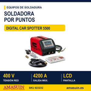 Soldadora Digital Car Spotter 5500 (400 V) por Puntos.