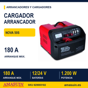 Cargador Arrancador Nova 50S.