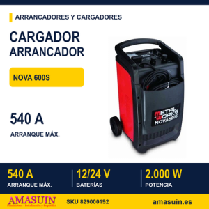 Cargador Arrancador Nova 600S.