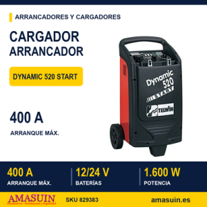 Cargador Arrancador Dynamic 520 Start.
