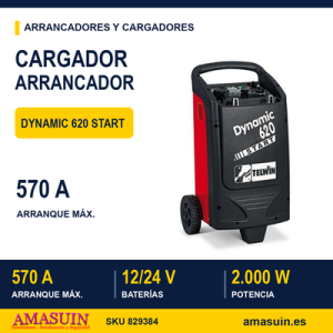 Cargador Arrancador Dynamic 620 Start.
