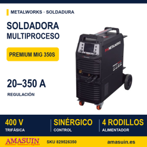 Soldadora Metalworks Premium MIG 350S 400 V