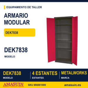 Armario Modular 4 Estantes DEK7838
