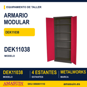 Armario Modular 4 Estantes DEK11038