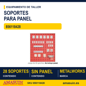Juego 28 Soportes para Panel