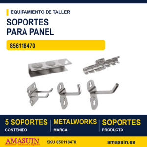 Juego 5 soportes para Panel