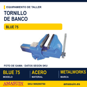 Tornillo de Banco Serie Blue 75