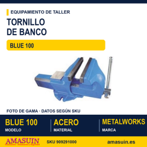 Tornillo de Banco Serie Blue 100