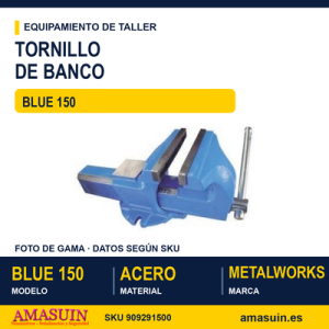 Tornillo de Banco Serie Blue 150