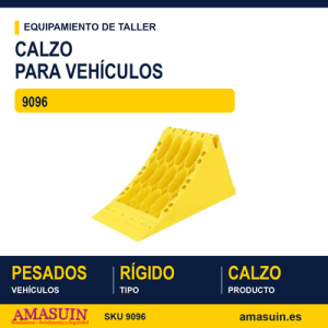 Calzo Plástico Rígido Vehículos Pesados