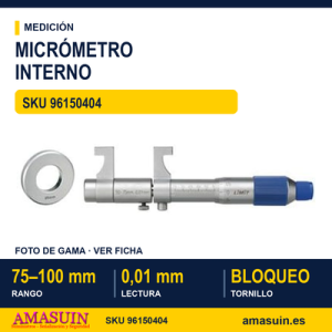 MICROMETRO INTERNO 75 - 100 mm