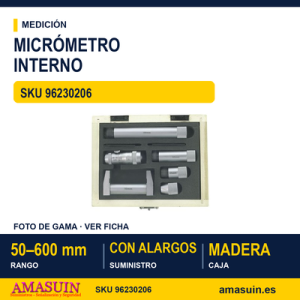 MICROMETRO INTERNO LIMIT 50-600M 50 - 600 mm