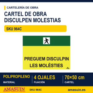 964C Catalán - PREGUEM DISCULPIN LES MOLÈSTIES